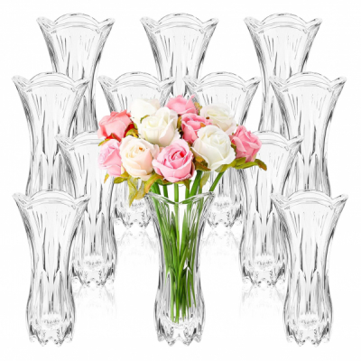 Vaza decorativa mica din sticla 19cm Grunberg XMPH069