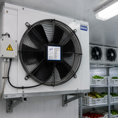 Ventilator axial industrial 400mm camere frigorifice si HVAC 280W 3430m3/h DALBI YWF2E400S 14H060 XXM