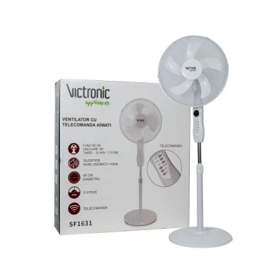 Ventilator Camera 40cm 40W 1.3m cu Picior Telecomanda Victronic SF1631