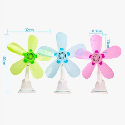 Ventilator cu 5 Elice Moi cu Clema Silentios 220V Andowl Q-FS55 Div.Culori