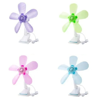 Ventilator cu 5 Elice Moi cu Clema Silentios 220V Andowl Q-FS55 Div.Culori