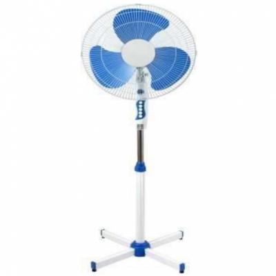 Ventilator cu Picior 45W 40cm 3 Trepte de Viteza Rosberg R51760B Blue