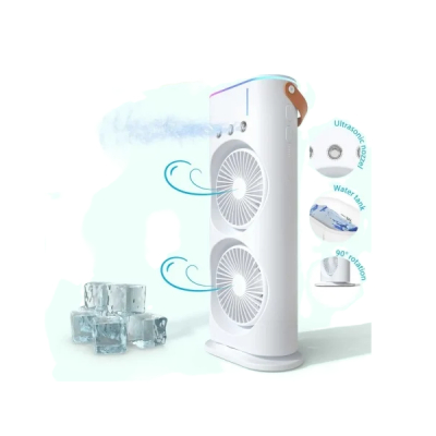 Ventilator de Birou Compact cu Umidificare si Telecomanda DNC63433