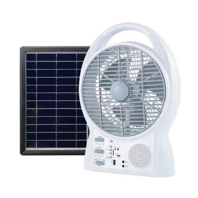 Ventilator Reincarcabil Panou Solar Radio Bluetooth USB GdLite GD8029