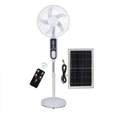 Ventilator Reincarcabil cu Picior si Panou Solar USB 16” GdLite GD8036