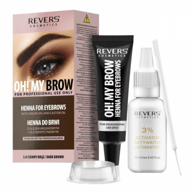 Vopsea de sprancene Henna Oh! My Brows Revers Maro Inchis 3.0 30ml DNC30898
