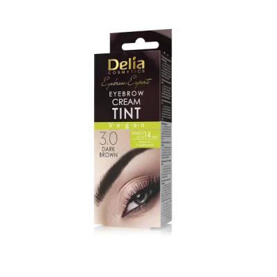 Vopsea pentru sprancene nuanta Dark Brown 15ml Delia DNC7114