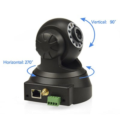 Wi-Fi Camera de Supraveghere cu IP Network si Reglaj