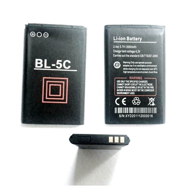 Acumulator BL-5C 3.7V Li-Ion 2000mAh 4.2V pentru Boxe Portabile
