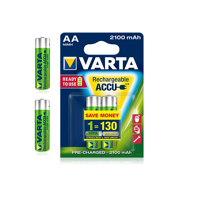 Acumulatori Varta AA 2100mAh 1.2V Ni-Mh Ready to Use