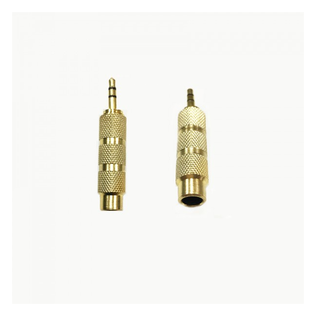 Adaptor Metalic Jack pentru Microfon Mama 6.3mm Tata 3.5mm 12E012 XXM