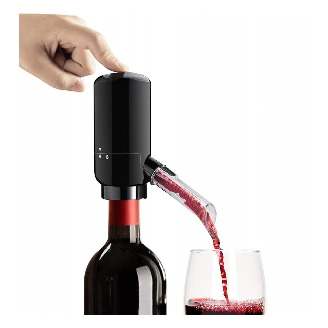 Aerator si Dispenser Automat Electric pentru Sticla de Vin