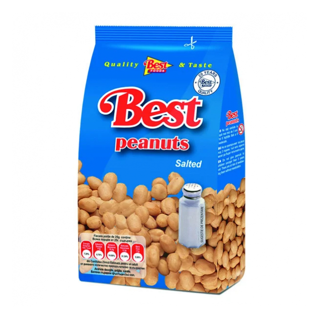 Arahide decojite prajite si sarate Best Foods 1kg MGR5026