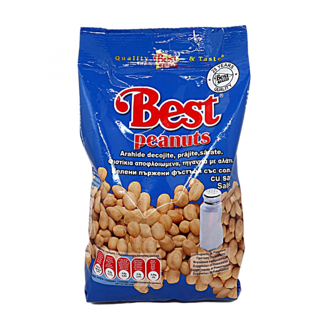Arahide decojite prajite si sarate Best Foods 400g MGR26426