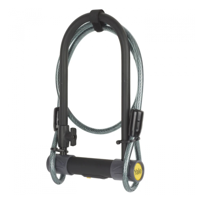 Antifurt bicicleta tip U Yale YUL2C/13/230/1 cu cheie 23cm MNR10097