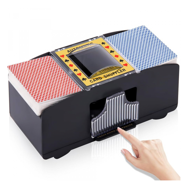 Aparat Amestecator Automat Carti de Joc 2 Decks Card Shuffler BRP