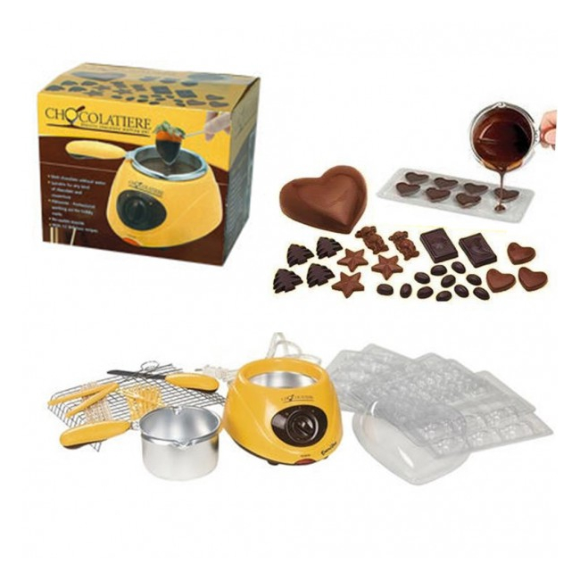 Aparat de topit ciocolata si set fondue 15W Chocolatiere