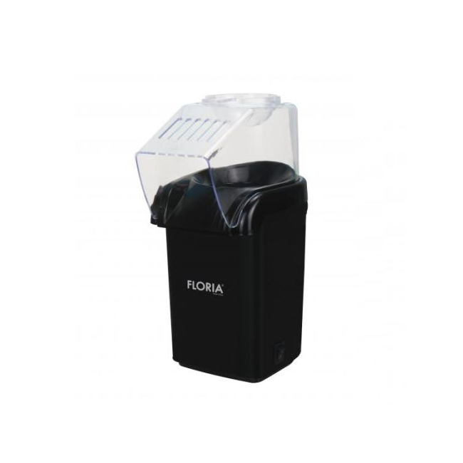Aparat Popcorn fara ulei aer cald 1200W 60g negru FLORIA Zilan ZLN9045