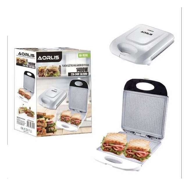 Aparat prajit paine Sandwich Maker 1400W Aorlis AO78241