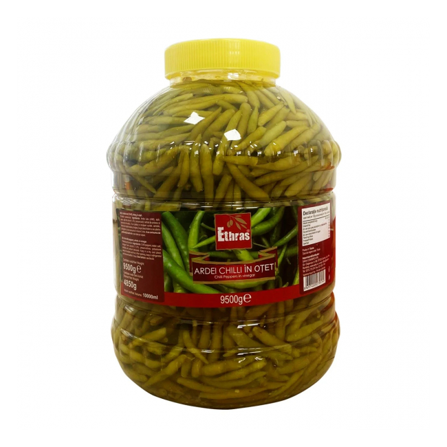 Ardei chili murati in otet Ethras 9.5kg MGR30262