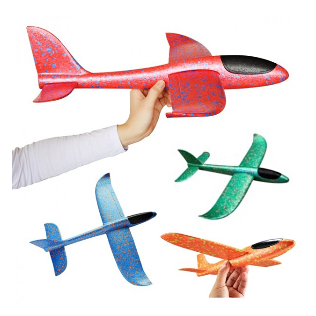 Avion Planor din Spuma Flexibila PL001 47x48cm