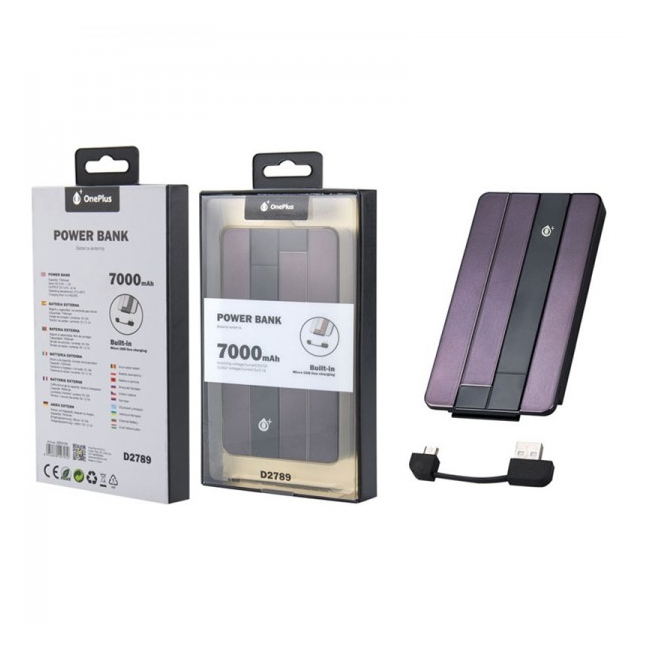 Baterie Acumulator Extern Power Bank 7000 One Plus D2789