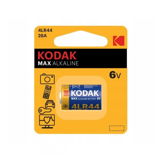Baterie Kodak 28A 6V 4LR44 Max Alkaline pentru Aparate Foto