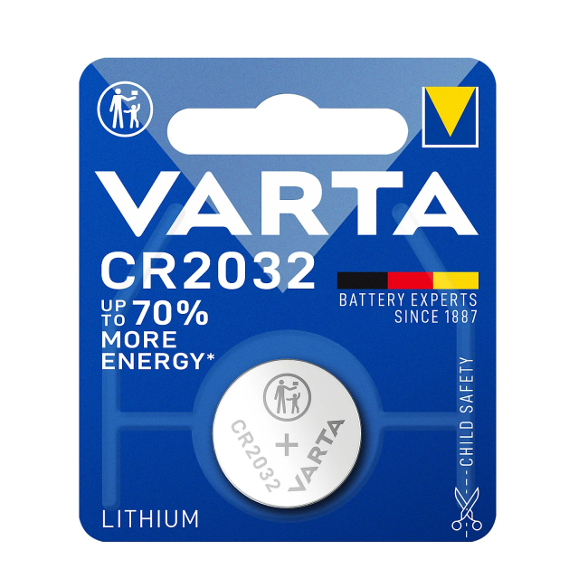 Baterie Varta Litiu Plata tip Moneda 3V CR2032 9F022 XXM