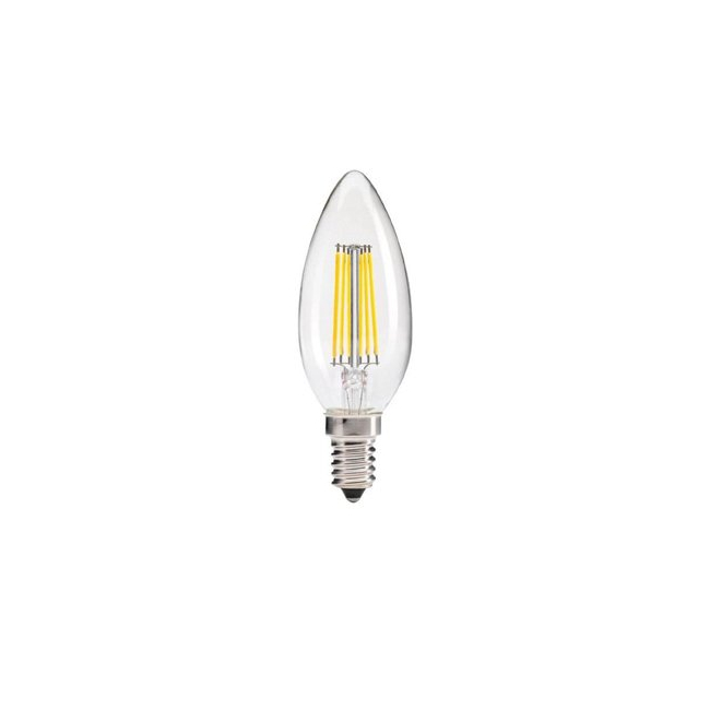 Bec cu LED Filament C35 6W E14 2700K MNR5412