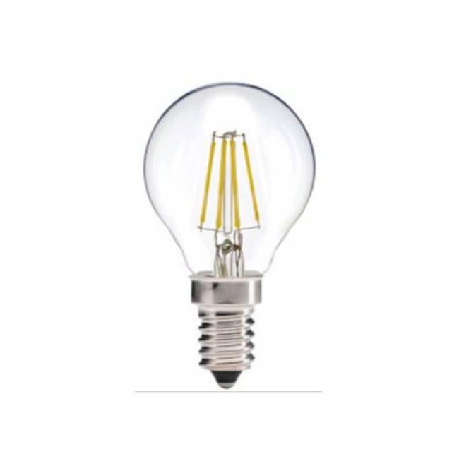 Bec cu LED Filament G45 4W E14 2700K MNR1435