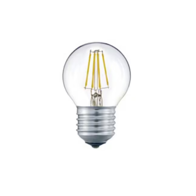Bec cu LED Filament G45 6W E27 2700K MNR289