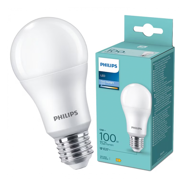 Bec cu LED PH A60 13W 100W E27 CDL 6500K 1521LM MNR6896