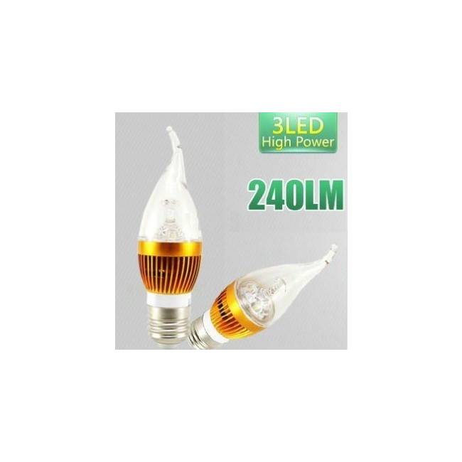 Bec cu LEDuri Economice E14 LED High Power lamp WH