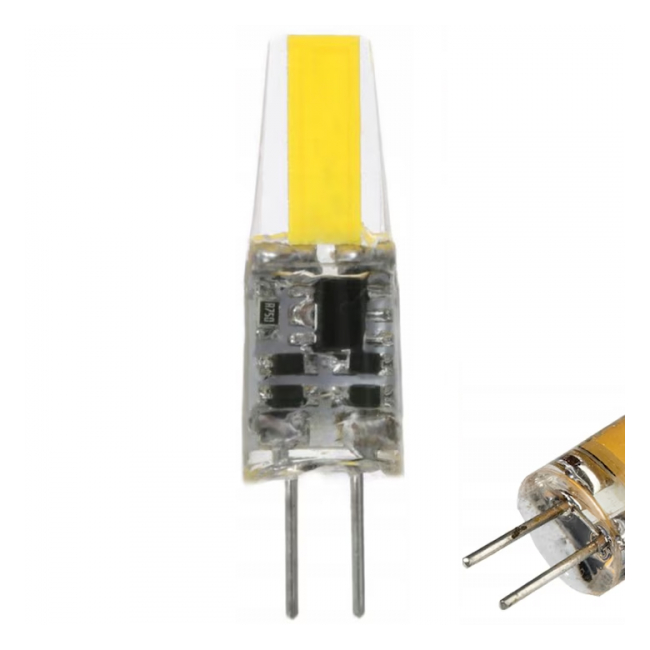 Bec LED 3W COB LED Bulb 220V G4 6400K Alb Rece MNR8536