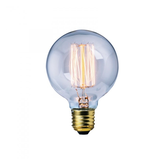 Bec LED Filament 8W Decorativ Edison Vintage Alb Cald E27 G80