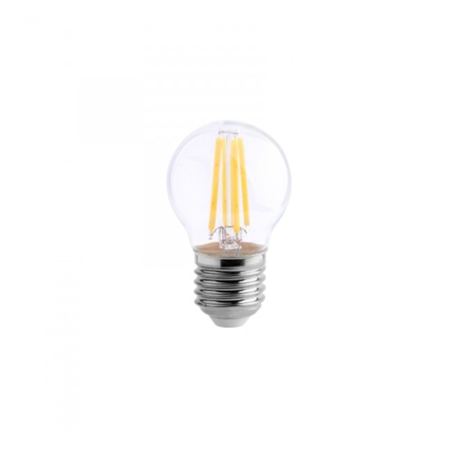 Bec LED G45 Sferic cu Filament 4W Alb Cald 2700K E27 UB60225