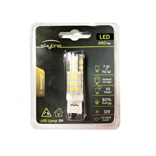 Bec LED SMD 7W Bulb Alb Natural 4000K G9 220V Skyline SL1392