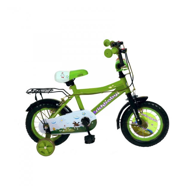 Bicicleta Copii 12 Inch cu Roti Ajutatoare RichBaby