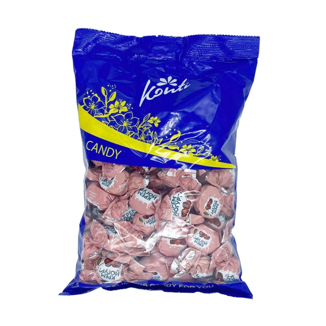Bomboane Konti Cream Yoghurt cu aroma de cirese 1kg MGR28317