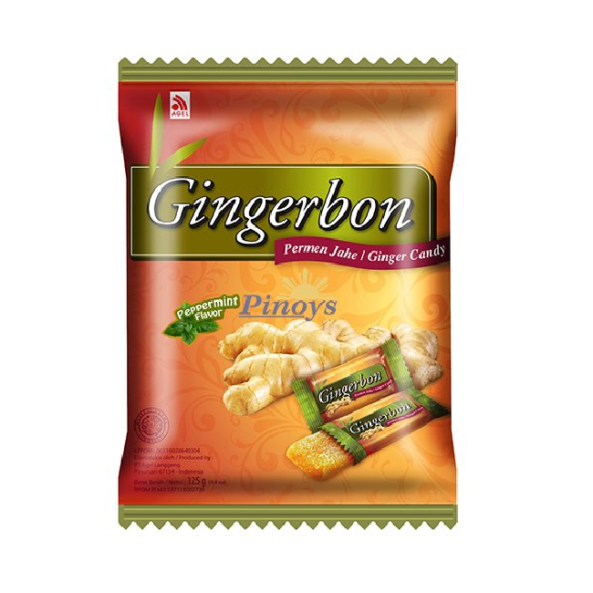 Bomboane Moi Ghimbir cu Menta Gingerbon AGEL 125g PDD MLL