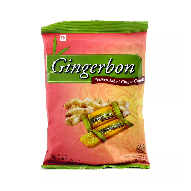 Bomboane Moi ghimbir Gingerbon AGEL 125g PDD MLL