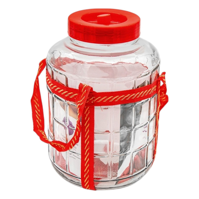 Borcan sticla cu capac de plastic cu supapa Tragar 18L CNN50634