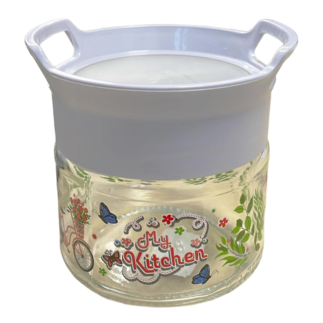 Borcan Sticla cu capac DIV.Modele 330ml Sarina S676 CNN52215