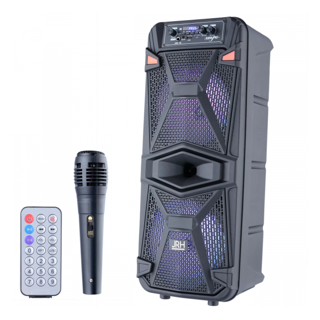 Boxa Activa Karaoke Bluetooth Microfon Telecomanda 400W JRH A2801