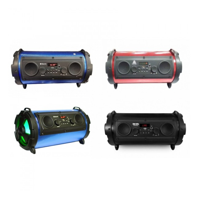 Boxa Portabila cu Bluetooth, FM, USB, TF ,AUX  si MIC iBastek 54BBPSY