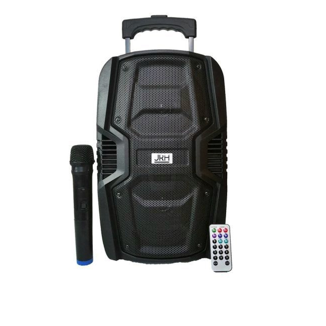 Boxa Portabila cu BT, FM, USB, MIC si Telecomanda JRH 621