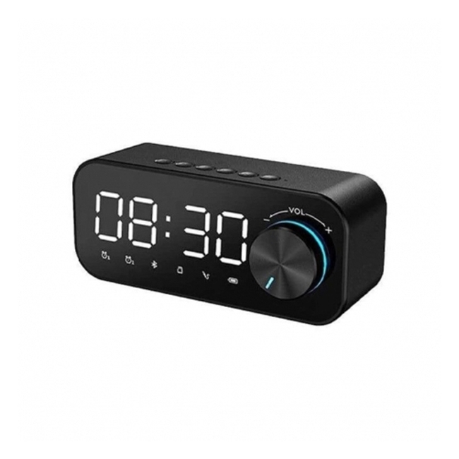 Boxa Portabila cu Ceas Alarma Radio USB Mp3 Bluetooth Andowl QYX126