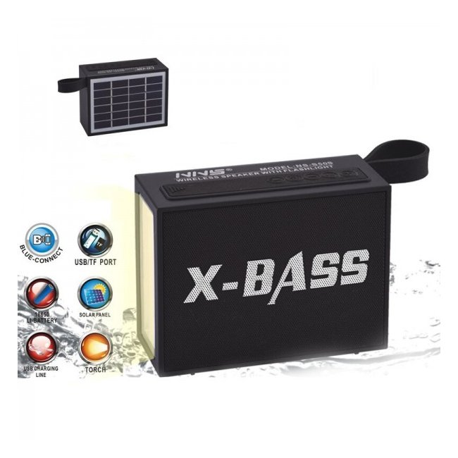 Boxa Portabila Solara si USB, Bluetooth LED USB TF X-BASS S50S 13A066 XXM