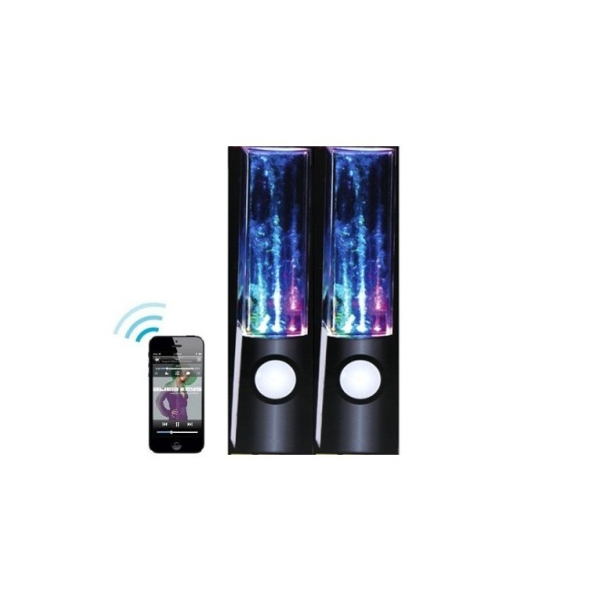 Boxe Bluetooth cu Apa Dancing Water Speakers 2x4 LEDuri 12612