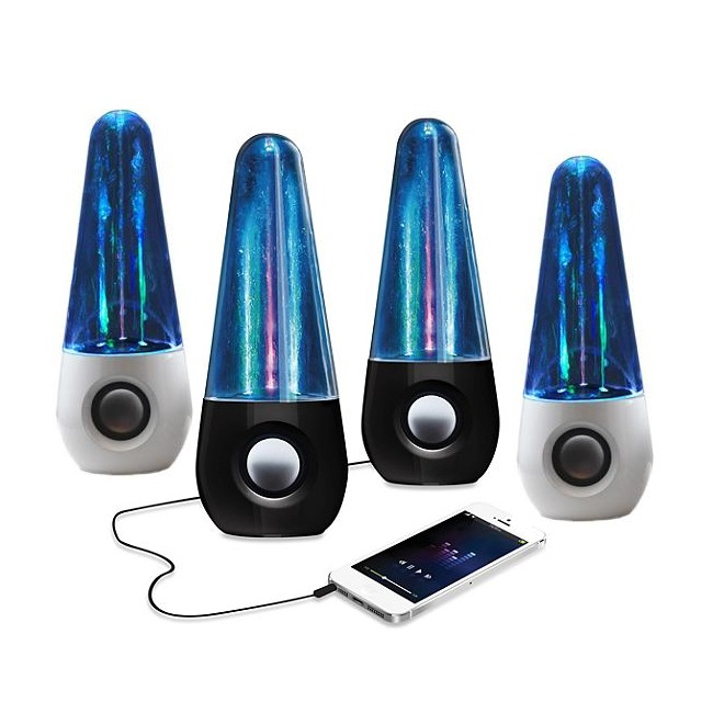 Boxe cu Apa Dancing Water Speakers Ovale 2x5 LEDuri